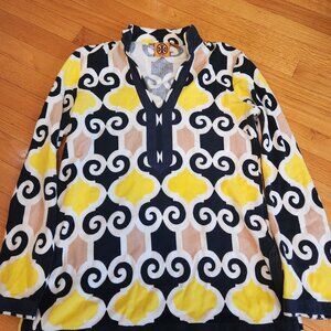 Tory Burch Terry Cloth Tunic/Swim Suit Cover Up